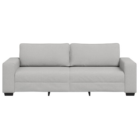 3-zitsbank Wolkengrijs 220x77x82 cm Stof 4