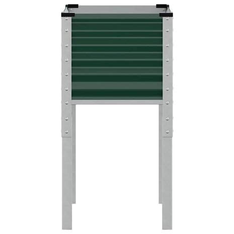 Plantenbak Groen 45x45x88 cm Staal 4