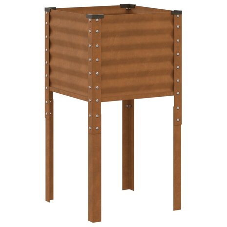 Plantenbak 45x45x88 cm weerbestendig staal 6