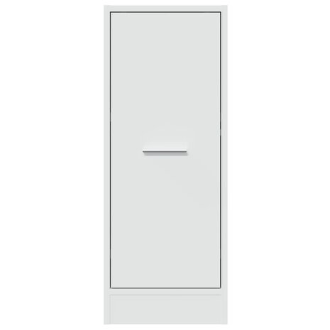 Apothekerskast Wit 30x41x77,5 cm Bewerkt Hout 5