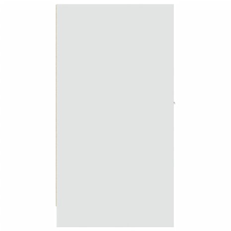 Apothekerskast Wit 30x41x77,5 cm Bewerkt Hout 6