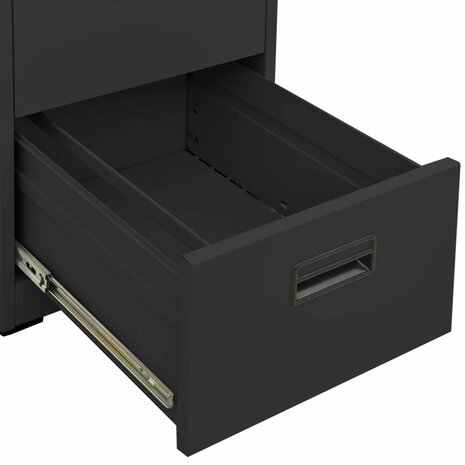Archiefkast 46x62x133 cm staal antracietkleurig 7