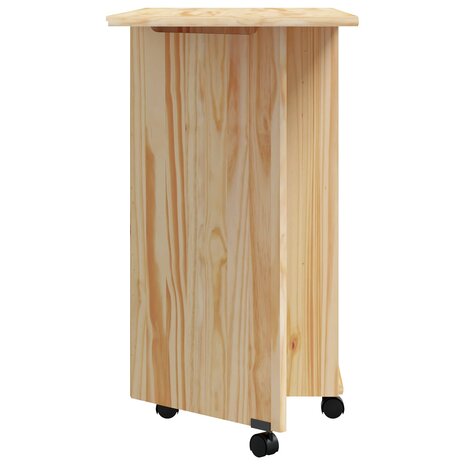Rolkast met Bureau MOSS Heldere Vernis 105,5 x 39 x 74,5 cm 6
