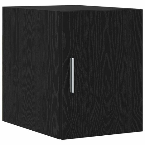 Opbergkast 3 pcs Zwart Eiken 30 x 42,5 x 225 cm 5