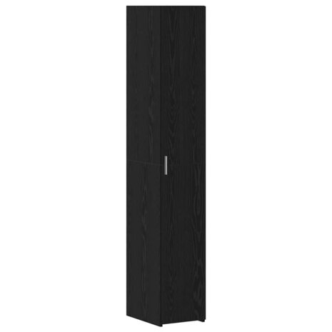 Opbergkast 3 pcs Zwart Eiken 30 x 42,5 x 225 cm 6