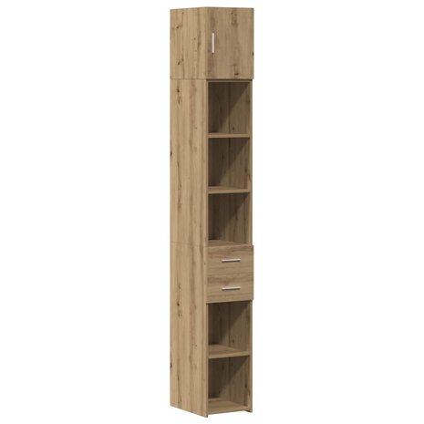 Opbergkast met lade 2 pcs Artisan Eiken 30 x 42,5 x 225 cm 2