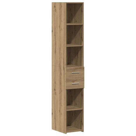 Opbergkast met lade 2 pcs Artisan Eiken 30 x 42,5 x 225 cm 6