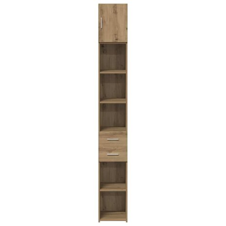 Opbergkast met lade 2 pcs Artisan Eiken 30 x 42,5 x 225 cm 7