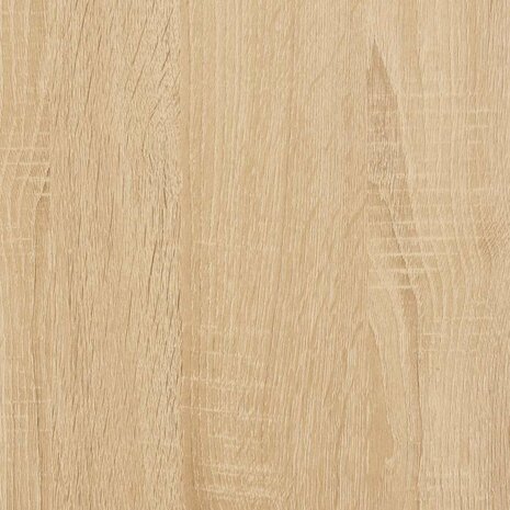 Platenkast 84,5x38x48 cm bewerkt hout sonoma eikenkleurig 7