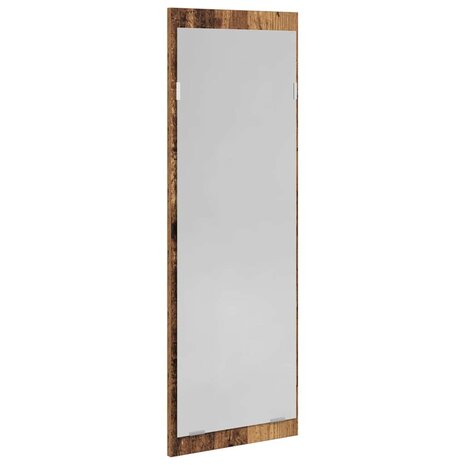 Halmeubelset met lade met plank 4 pcs Oudhout Bewerkt hout 9
