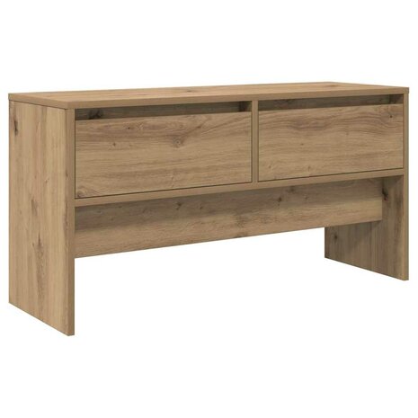 Halmeubelset met lade 4 pcs Ambachtelijk eiken Bewerkt hout 8