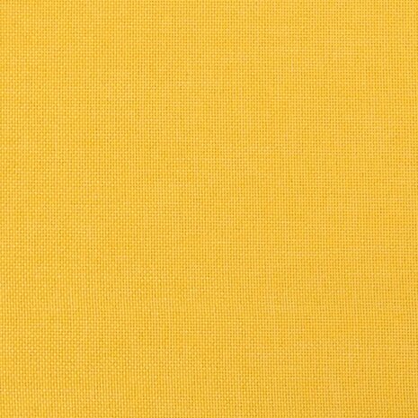 Bankje 70x35x41 cm stof lichtgeel 6