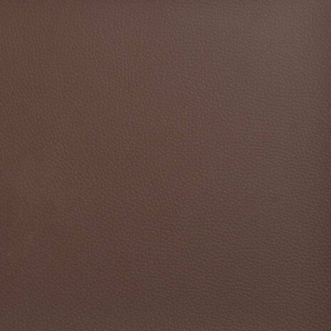 Bankje 70x35x41 cm kunstleer bruin 6