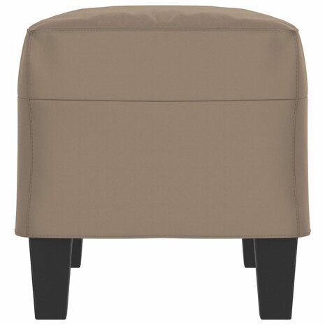 Bankje 70x35x41 cm microvezelstof taupe 4