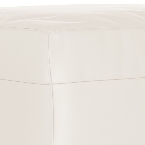 Bankje 70x35x41 cm microvezelstof beige 5