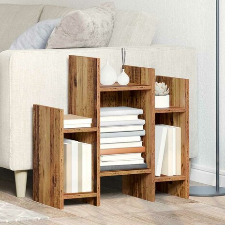 Bijzetkast Oudhout 60 x 26 x 60 cm Bewerkt hout 1