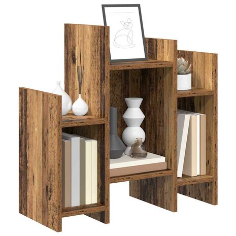 Bijzetkast Oudhout 60 x 26 x 60 cm Bewerkt hout 3