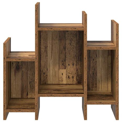 Bijzetkast Oudhout 60 x 26 x 60 cm Bewerkt hout 5