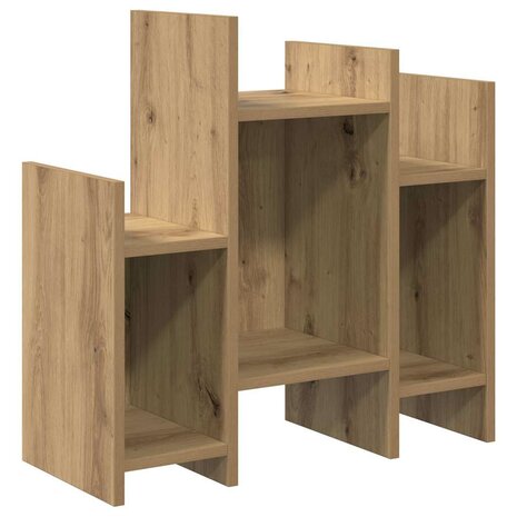 Bijzetkast Artisan Eiken 60 x 26 x 60 cm Bewerkt hout 2