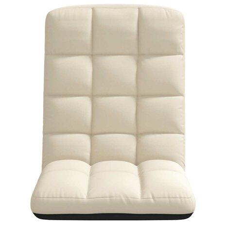 Opvouwbare vloerstoel linnen 71x51x62 cm 4