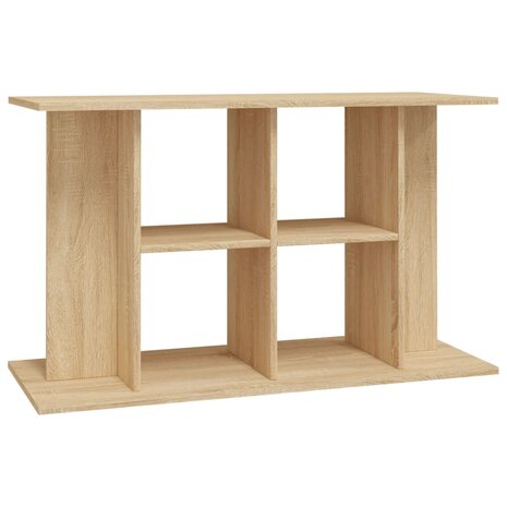 Aquariumstandaard Sonoma Eiken 100x40x60 cm Bewerkt Hout 2