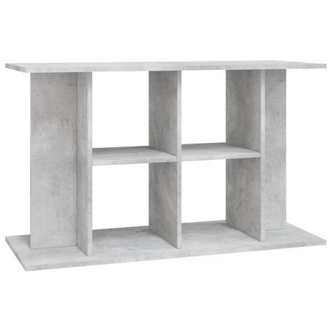 Aquariumstandaard Betongrijs 100x40x60 cm Bewerkt hout 2