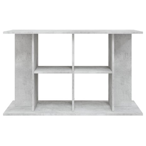 Aquariumstandaard Betongrijs 100x40x60 cm Bewerkt hout 4