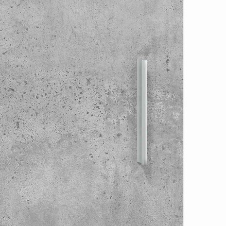 Aquariumstandaard Betongrijs 101x41x58 cm Bewerkt hout 9