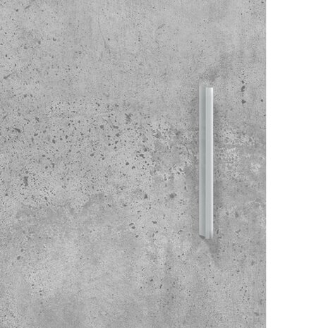 Aquariumstandaard Betongrijs 121x41x58 cm Bewerkt hout 9