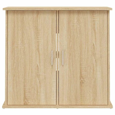 Aquariumstandaard Sonoma Eiken 81x36x73 cm Bewerkt Hout 5