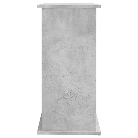 Aquariumstandaard Betongrijs 81x36x73 cm Bewerkt hout 7