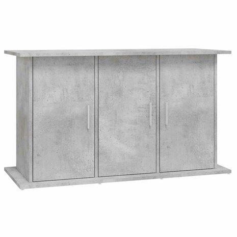Aquariumstandaard Betongrijs 101x41x58 cm Bewerkt hout 2