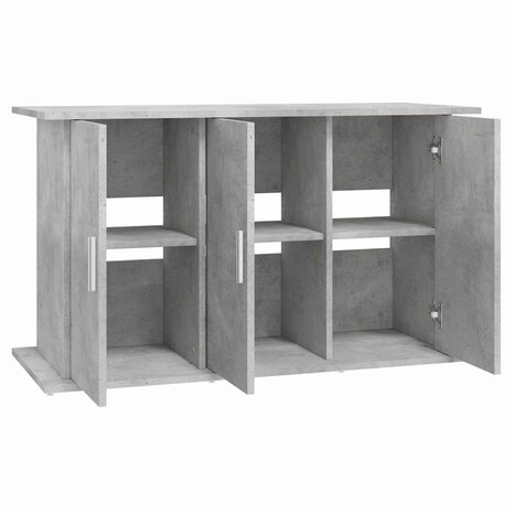 Aquariumstandaard Betongrijs 101x41x58 cm Bewerkt hout 6