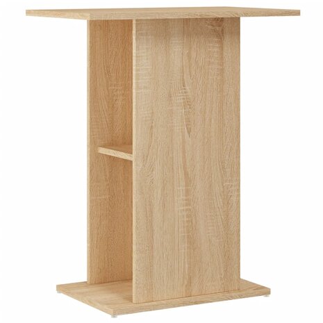 Aquariumstandaard Sonoma Eiken 60,5x36x72,5 cm Bewerkt Hout 2