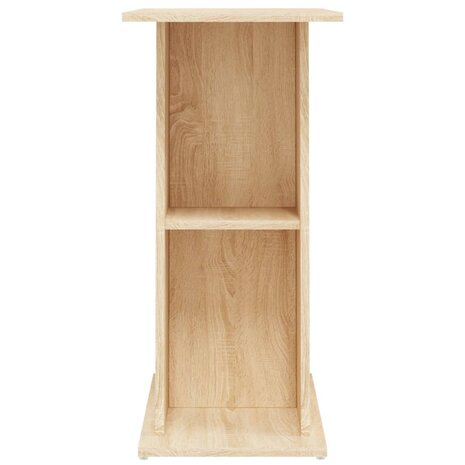 Aquariumstandaard Sonoma Eiken 75x36x72,5 cm Bewerkt Hout 5
