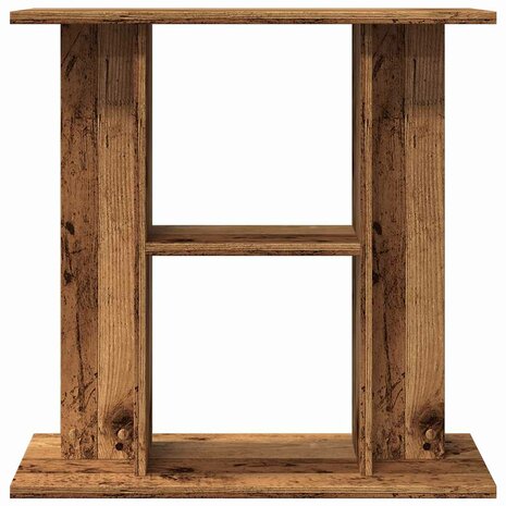 Aquariumstandaard Oud Hout 60x30x60 cm Bewerkt Hout 4