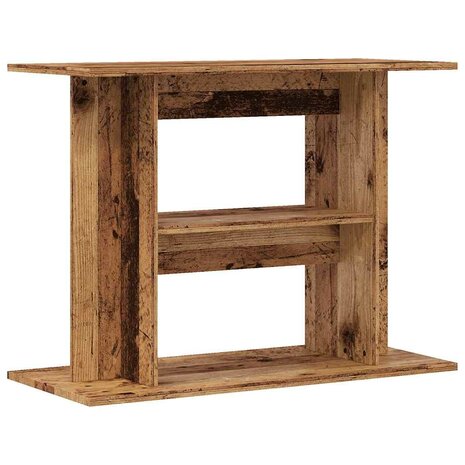Aquariumstandaard Oud Hout 80x35x60 cm Bewerkt Hout 2