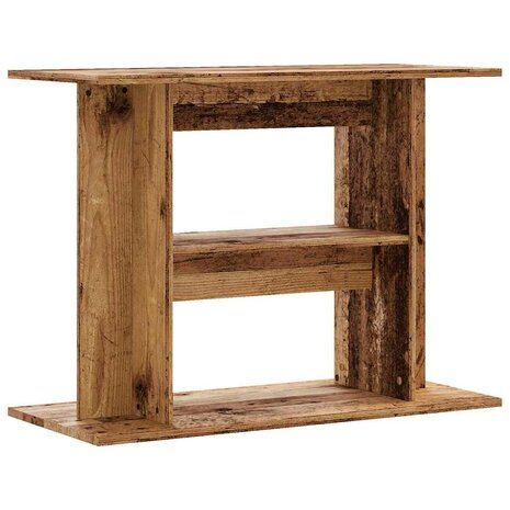 Aquariumstandaard Oud Hout 80x35x60 cm Bewerkt Hout 6