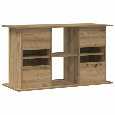 Aquariumstandaard Artisan Eikenhout 101x41x58 cm Bewerkt Hout 6