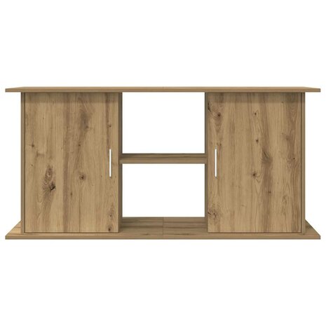 Aquariumstandaard Artisan Eikenhout 121x41x58 cm Bewerkt Hout 4