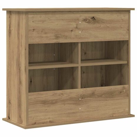 Aquariumstandaard Artisan Eikenhout 81x36x73 cm Bewerkt Hout 6