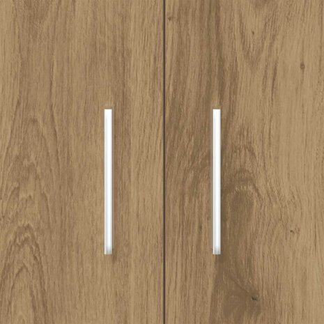 Aquariumstandaard Artisan Eikenhout 81x36x73 cm Bewerkt Hout 8