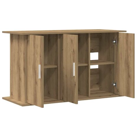 Aquariumstandaard Artisan Eikenhout 101x41x58 cm Bewerkt Hout 2