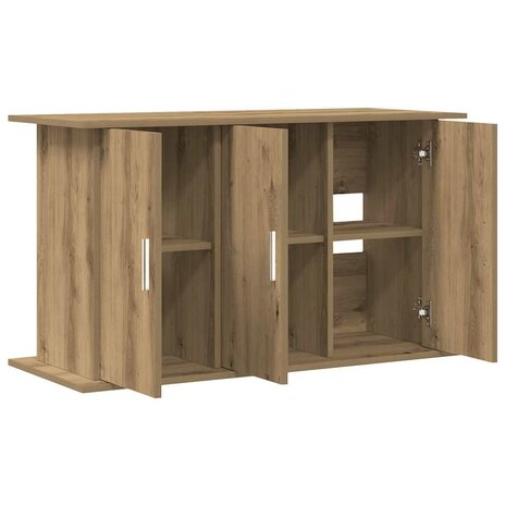 Aquariumstandaard Artisan Eikenhout 101x41x58 cm Bewerkt Hout 7