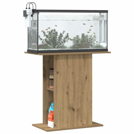 Aquariumstandaard Artisan Eikenhout 36x75x72,5 cm 3