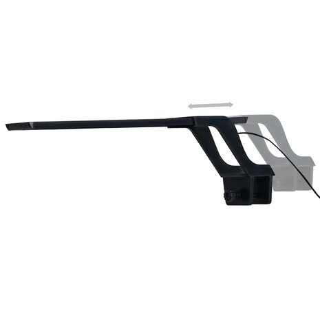 Aquariumlamp met klem LED 35-55 cm blauw en wit 4