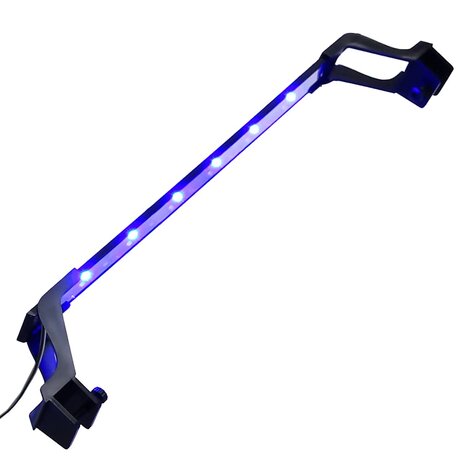 Aquariumlamp met klemmen LED 55-70 cm blauw en wit 1
