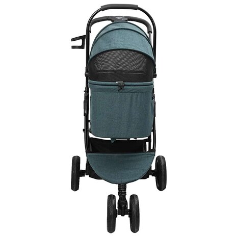 Opvouwbare Huisdierenwagen Groen 78 x 54 x 101 cm Polyester 7