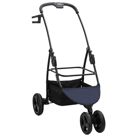 Opvouwbare Huisdierenwagen Blauw 78 x 54 x 101 cm Polyester 5