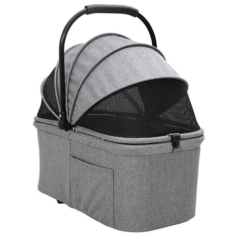 Opvouwbare Huisdierenwagen Grijs 78 x 54 x 101 cm Polyester 4